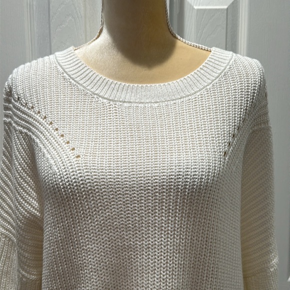 🔥4X$25 Time and Tru Women's Shaker Knit Sweater XXXL - Picture 6 of 13